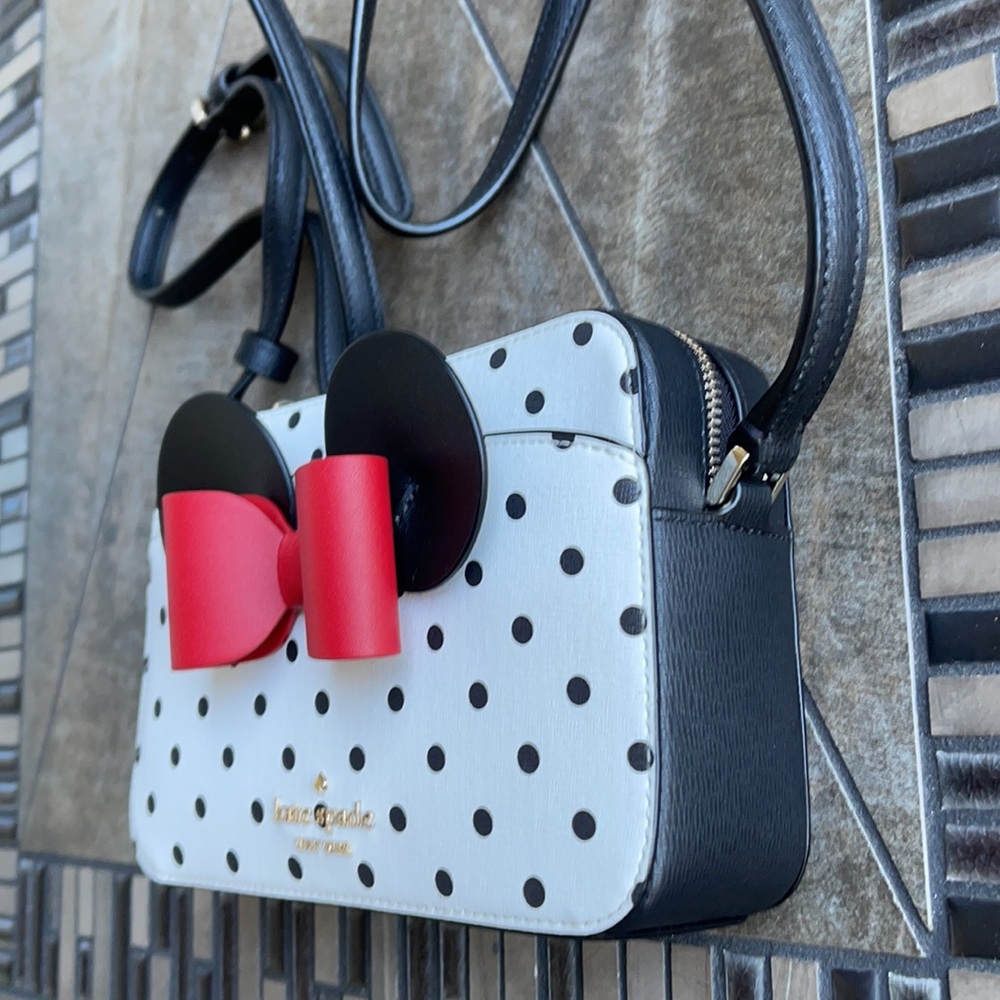 disney x kate spade new york other minnie mouse camera bag - Picture 3 of 16